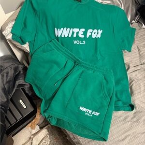 White Fox Boutique Green Set